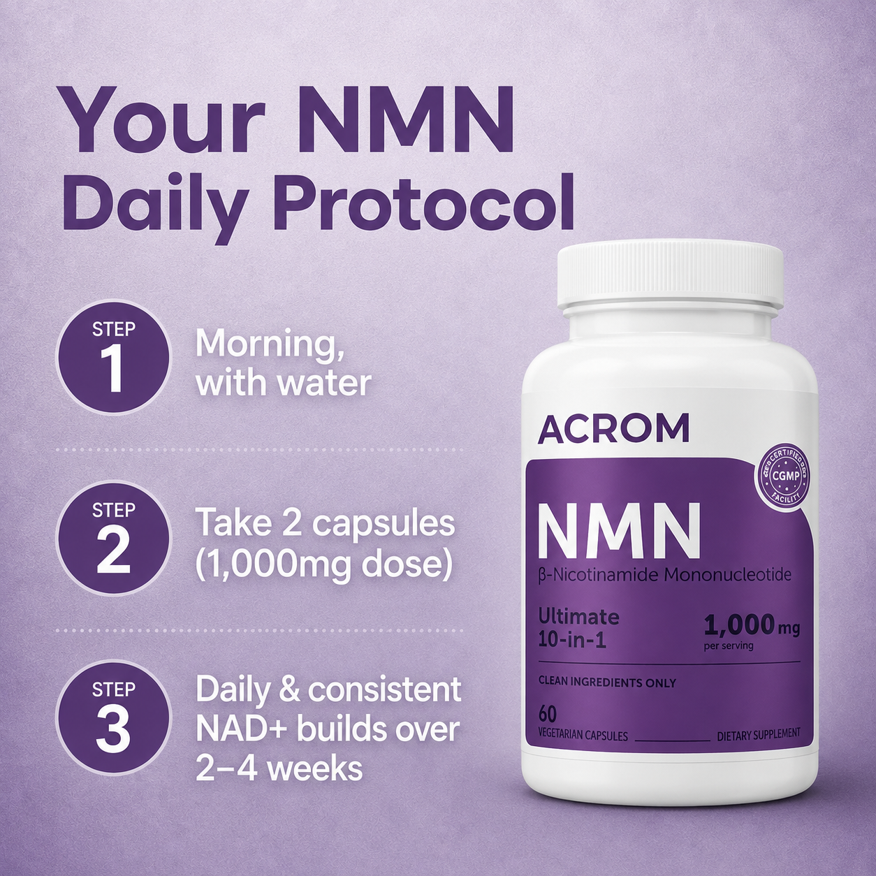 NMN Complex | Cellular Energy Formula